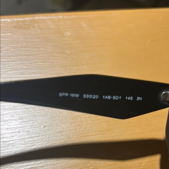 Prada Black Oversized Cat-Eye Glasses - Picture 8 of 13